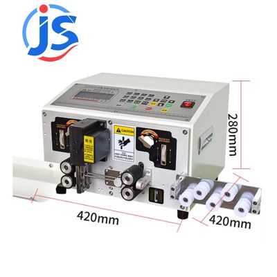 Automatic Double Wire Harness Cutting and Stripping Cable Manufacturing Equipment Wire Cable Cutter Stripper Copper Wire Tool