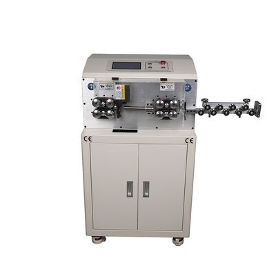 Servo Motor Lifting Conduit Touch Screen Control Wire Stripper 8 Wheels for 1.0~95mm² Wire Stripping Peeling Cutting Machine