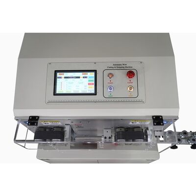 Servo Motor Lifting Conduit Touch Screen Control Wire Stripper 8 Wheels for 1.0~95mm² Wire Stripping Peeling Cutting Machine