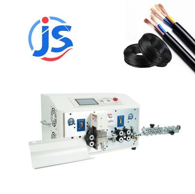 6-Roller Round Sheathed Cable Stripping Machine for Outer Jacket and Inner Core Double Layer Strip