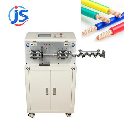 High Speed Servo Cable Cutting Machine 7 Inch Touch Screen Automatic Cut And Strip Machine 3000W