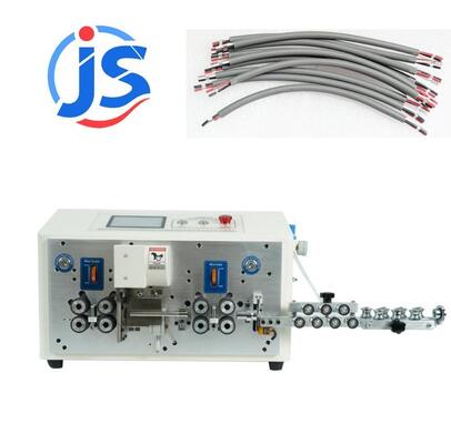 8-Roller Round Sheathed Cable Stripping Machine (Inner & Outer Double Layer Strip)