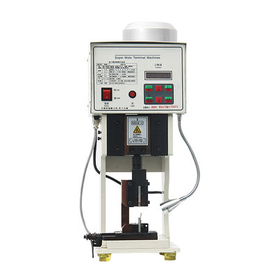HR-2T Semi Automatic  Wire Terminal Crimping Machine Super mute Noiseless  Wire Stripping And Crimping  Machine