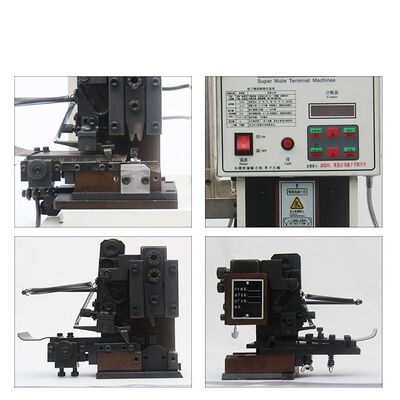 HR-2T Semi Automatic  Wire Terminal Crimping Machine Super mute Noiseless  Wire Stripping And Crimping  Machine