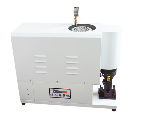 Oil Pressure Control 30 Tons Automatic  Wire Terminal Crimping Machine Noiseless Cable Stripping And Crimping  Machine