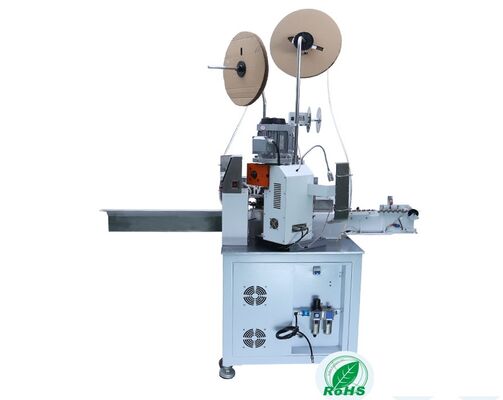 HR-602 Full Automatic Double -Head Wire Stripping Terminal Crimping Machine  All in One type machine