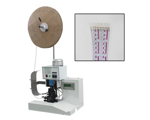 HR-PX220  High Production Semi Auto Flat Cable Ribbon Wire Stripping Crimping Machine