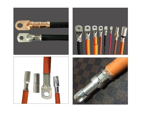 Junsheng Hot Sale 120mm SQ Electric Car Cable Cable Big Terminal Crimping