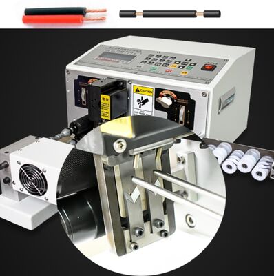 Factory Automatic Wire Strip Cut Twisting  Tinning Machine with Touch LCD Screen and Adjustable Wire Straightening Mechanism
