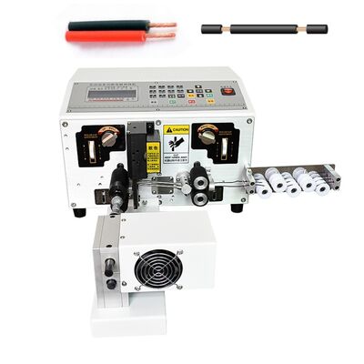 Factory Automatic Wire Strip Cut Twisting  Tinning Machine with Touch LCD Screen and Adjustable Wire Straightening Mechanism