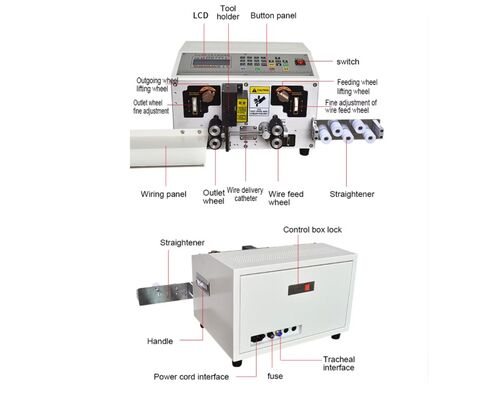 Cable Manufacturing Equipment, Large-scale Heavy-duty Automatic Wire Stripping Machine, Cable Processing Factory Wholesale