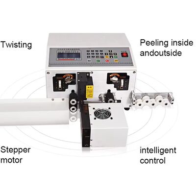 Fully Automatic Electric Flat Cable Wire Strip Twist Cut Produce One-stop Machine High Quality Factory Provide Agent Prices