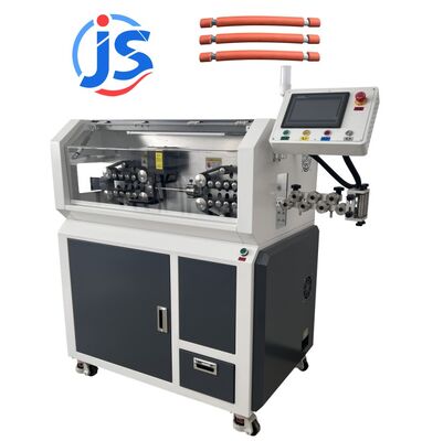 Automatic Cable Stripping and Cutting Machine High Output Capacity Max Wire 150mmﾲ With High Speed Steel Blade Touch Screen