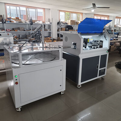 Automatic Cable Stripping and Cutting Machine High Output Capacity Max Wire 150mmﾲ With High Speed Steel Blade Touch Screen
