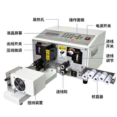 Factory Price Fully Automatic Wire Stripping Machine with High Efficiency and Quality Wire Stripping Size of 6mm2