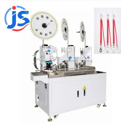 New Model Automatic Three Ends Crimping in One Terminal Press Machine with Cable Cutting Strip One-stop Service Agent Price