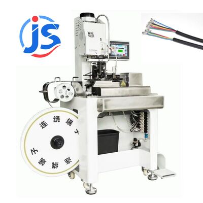 Semi-automatic Sheathed Multi Core Cable Cutting Stripping 2Ton Crimping Machine 22 AWG-30 AWG Cable Factory Agent Prices