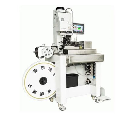 Semi-automatic Sheathed Multi Core Cable Cutting Stripping 2Ton Crimping Machine 22 AWG-30 AWG Cable Factory Agent Prices