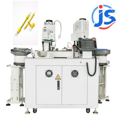 HR-D008 Fully Automatic Isolated Terminal Double Heads Crimping Terminal Machine with Cable Cut Strip Factory Directly Supply