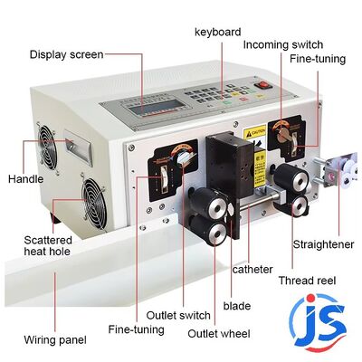 Fully Automatic Wire Stripping Machine Factory Direct Sales Price Discount, Maximum Wire Stripping Cross-sectional Area of 10mm2