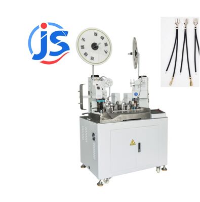 JS-DC-C1 Fully Automatic Double-End Wire Crimping & Cap Insertion Machine