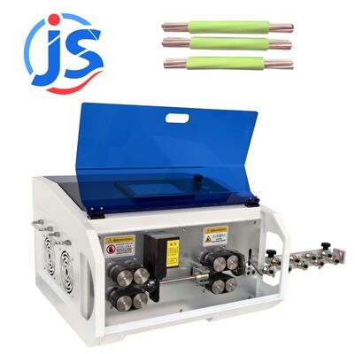 Electric Industrial 7 Inch PLC Fully Automatic Small Cable Strip and Cut Machine 1.5mm²-35mm² Wire Size Splitting Machinery