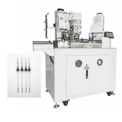 HR-601-1W Fully Automatic Single-End Crimping & Waterproof Plug Insertion Machine -One Side Crimp