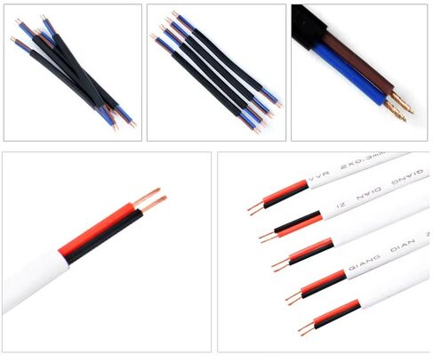 Two Wires Flat Sheathed Cable Jacket Stripping and Inner Cores Stripping Twisting Machine Dual-Head Wire Cut Strip Twist Machine