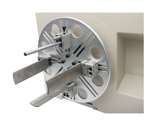 220V / 380V Electric Wire Coiling Machine Semi Auto Wire Bundling Machine