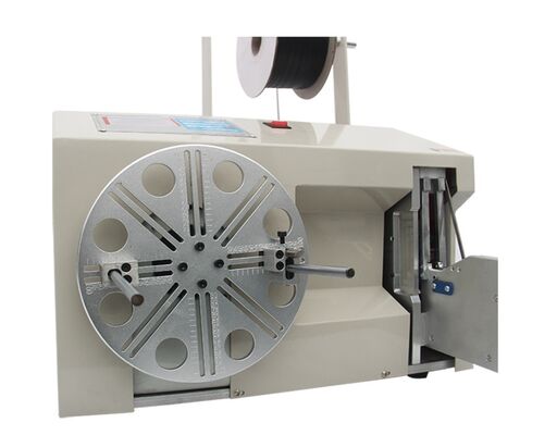 220V / 380V Electric Wire Coiling Machine Semi Auto Wire Bundling Machine