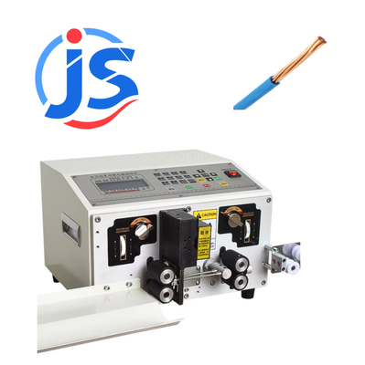 JunSheng High-Quality Electric Cable Cutting & Wire Stripping Machine with High Speed Steel Blade, 450W Power, and LCD Display