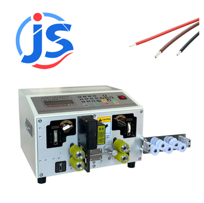 JunSheng HR-220 Fully Automatic 220V Electric Cable Wire Cutting And Stripping Machine with High Speed Steel Blade