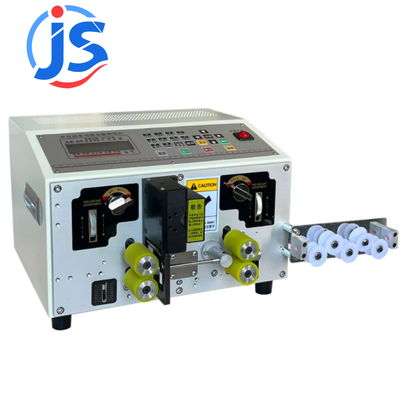 JunSheng 7 Inch High Precision 450W Power PLC Touch Screen Control Electric Cable Wire Cutter and Stripper Machine