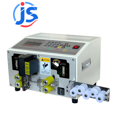 JunSheng High-Quality Electric Cable Cutting & Wire Stripping Machine with High Speed Steel Blade, 450W Power, and LCD Display