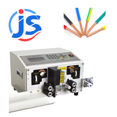 JunSheng HR-220 Fully Automatic 220V Electric Cable Wire Cutting And Stripping Machine with High Speed Steel Blade