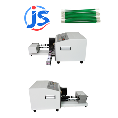 JunSheng HR-220T Fully Automatic Cable Wire Strip And Twist Machine with 1mm2-6mm2 Cable Range, 3500-5000pcs/hour Output, and High Speed Steel Blade