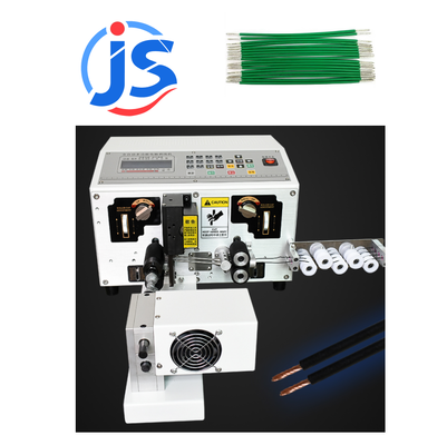 JunSheng HR-220T Fully Automatic Cable Wire Strip And Twist Machine with 1mm2-6mm2 Cable Range, 3500-5000pcs/hour Output, and High Speed Steel Blade