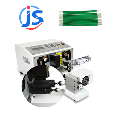 JunSheng 450W Power Cable Cutting Stripping Machine with 3500-5000pcs/hour Output and High Speed Steel Blade