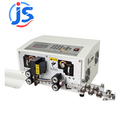 JunSheng HR-220S Touch Screen Control High Speed Steel Blade Wire Cut And Strip Machine with 3500-5000pcs/hour Output