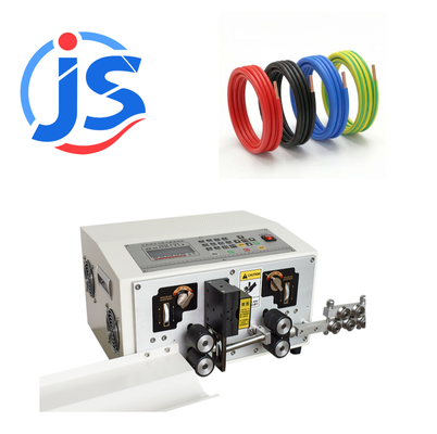 JunSheng HR-220S Servo Motor Wire Stripping Machine with 3500-5000pcs/hour Output and High Speed Steel Blade for Precise Cable Cutting