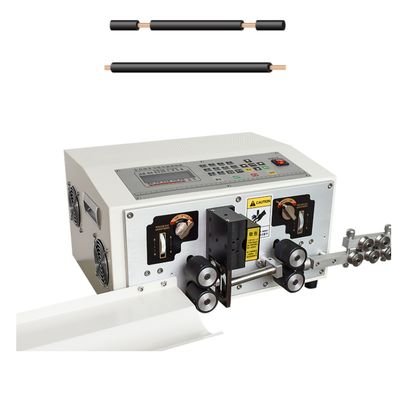 Energy Saving 450W Power Sheathed Cable Stripping Machine with High Speed Steel Blade and 2000-3500pcs/hour Output
