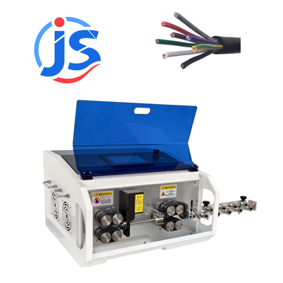 HR-35ST Adjustable Depth Wire Cutting Machine with 7 Inch PLC Screen, 8 Wheels Driving, and High Speed Steel Blade