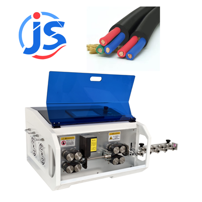 HR-35ST Adjustable Depth Wire Cutting Machine with 7 Inch PLC Screen, 8 Wheels Driving, and High Speed Steel Blade