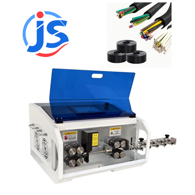HR-35ST Adjustable Depth Wire Cutting Machine with 7 Inch PLC Screen, 8 Wheels Driving, and High Speed Steel Blade