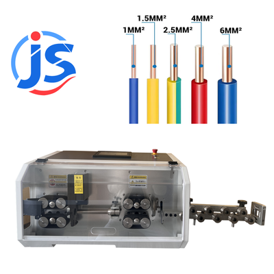 Fully Automatic Electronic Wire Harness Cut Stripper Machine with 7 Inch PLC Screen, High Speed Steel Blade, and 800-1000pcs/hour Output