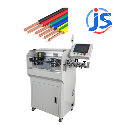 JunSheng Fully Automatic Cable Stripper Machine with 800W Power and High Speed Steel Blade for 800-1200pcs/hour Output