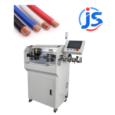 JunSheng Fully Automatic Cable Stripper Machine with 800W Power and High Speed Steel Blade for 800-1200pcs/hour Output