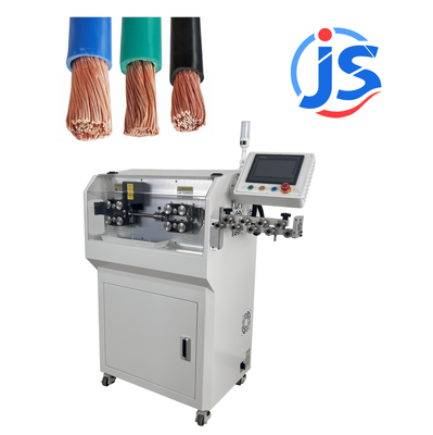 JunSheng Fully Automatic Cable Stripper Machine with 800W Power and High Speed Steel Blade for 800-1200pcs/hour Output