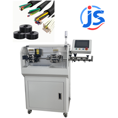 JunSheng Fully Automatic Cable Stripper Machine with 800W Power and High Speed Steel Blade for 800-1200pcs/hour Output
