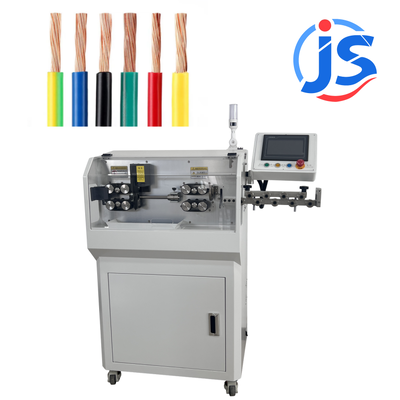JunSheng Fully Automatic Cable Assembly Wire Cut Machine with 800-1200pcs/hour Output and High Speed Steel Blade